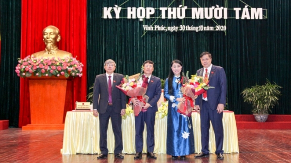 Tiến sĩ Lê Duy Thành được bầu làm Chủ tịch UBND tỉnh Vĩnh Phúc
