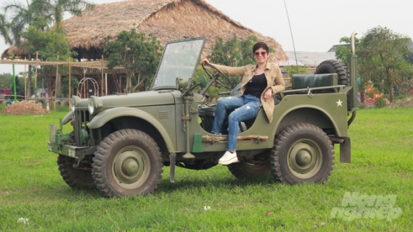 ‘Báu vật’ Jeep Bantam độc nhất Việt Nam có chủ nhân là một bóng hồng
