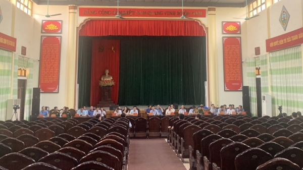 Nam Định tổ chức bất thành cuộc đối thoại liên quan việc thu hồi đầm bãi