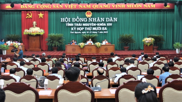 Bế mạc Kỳ họp thứ 13 HĐND tỉnh Thái Nguyên khóa XIV nhiệm kỳ 2021 - 2026