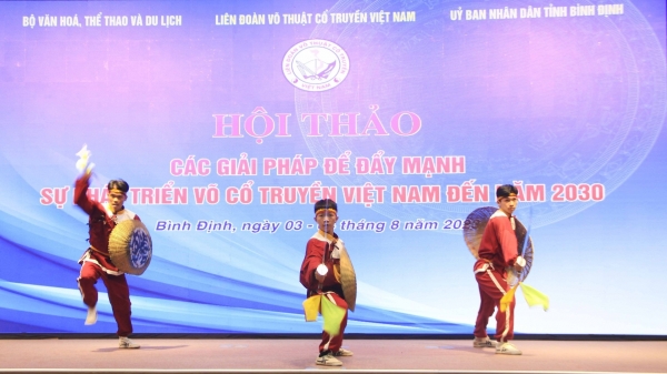 Đẩy mạnh phát triển võ cổ truyền Việt Nam