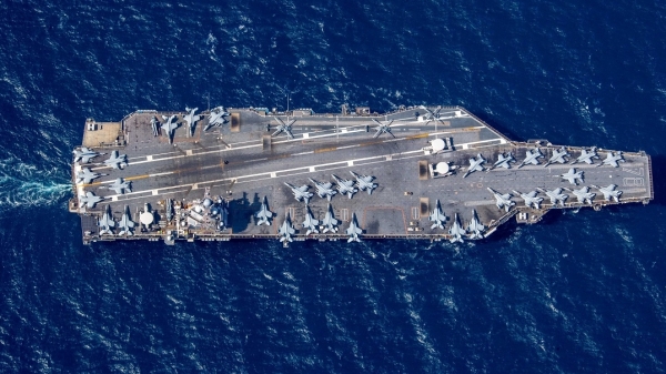 Mỹ điều tàu sân bay trợ chiến Israel