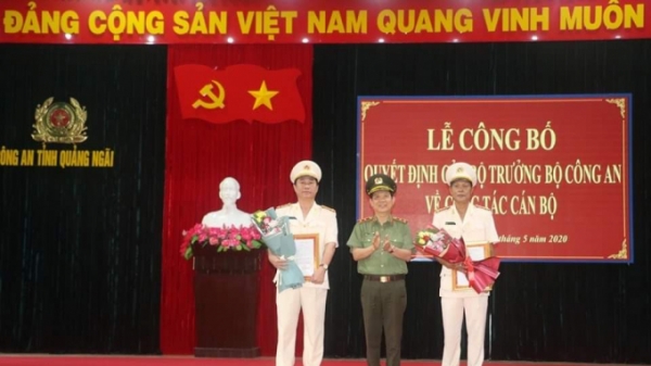 Đại tá Phan Công Bình giữ chức Giám đốc Công an tỉnh Quảng Ngãi