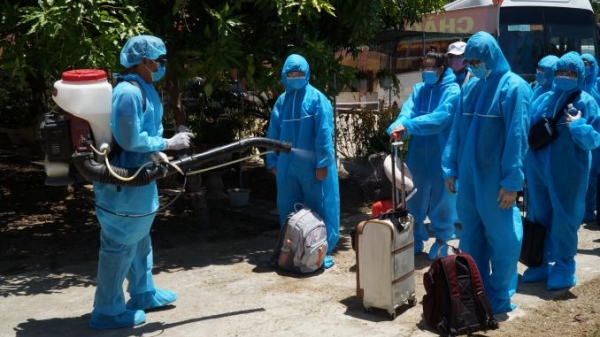 269 người từ vùng dịch về Quảng Ngãi âm tính với virus SARS-CoV-2