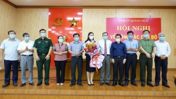 Bà Bùi Thị Quỳnh Vân giữ chức Bí thư tỉnh Quảng Ngãi