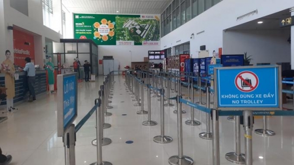 Tỉnh Quảng Nam đề nghị tạm dừng vận chuyển hành khách qua sân bay Chu Lai