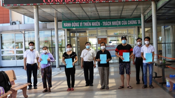 Quảng Nam: 11 bệnh nhân nhiễm Covid-19 khỏi bệnh, xuất viện