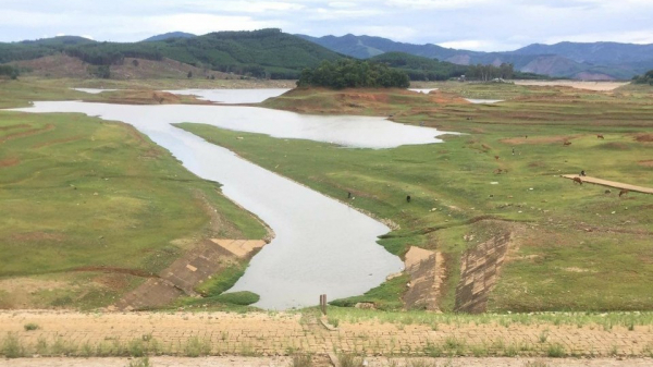 Các hồ chứa ở Quảng Nam vẫn 'khát' nước sau mưa lũ
