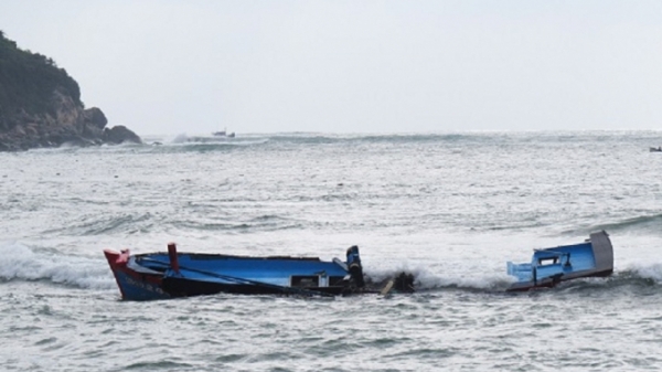 Tìm thấy thi thể thuyền trưởng tàu cá gặp nạn trên vùng biển Cam Ranh