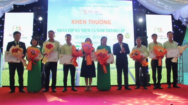Công ty TNHH ThaiBinh Seed-Miền Trung-Tây Nguyên: Hoa nở trên vùng đất khó