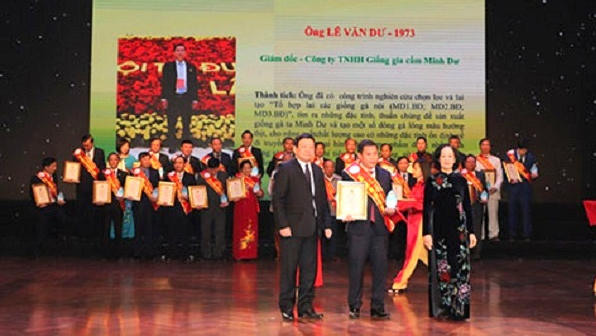 Anh hùng lao động Lê Văn Dư được tôn vinh Nhà Khoa học của nhà nông