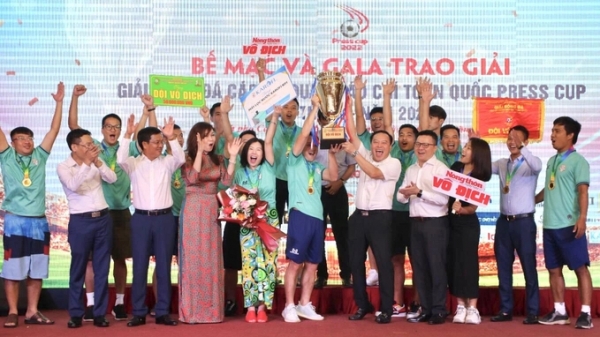 FC Báo Nông thôn Ngày nay/Dân Việt vô địch Press Cup 2022