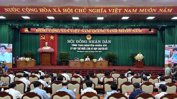 Thái Nguyên: Thông qua 9 Nghị quyết tại Kỳ họp thứ 15, HĐND tỉnh khóa XIV