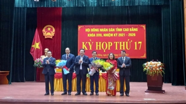 Cao Bằng có tân Phó Chủ tịch UBND và HĐND tỉnh