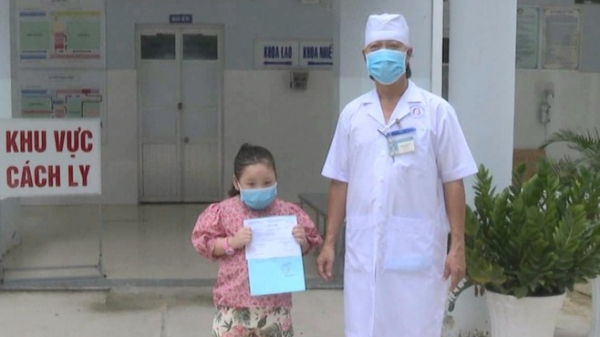 Bé gái 5 tuổi bị nhiễm Covid-19 đã được điều trị khỏi bệnh