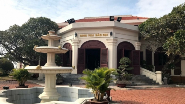 Biệt thự Bảo Đại tại Đồ Sơn được công nhận là điểm du lịch