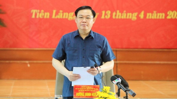 Chủ tịch Quốc hội Vương Đình Huệ: Không khí bầu cử đang thực sự lan tỏa