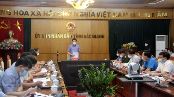 Phê bình lãnh đạo Ban quản lý các KCN Bắc Giang lơ là chống dịch Covid-19