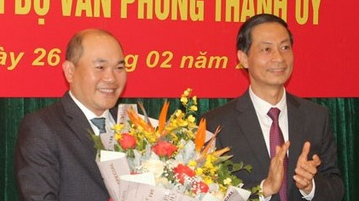 Chánh văn phòng Thành ủy Hải Phòng làm trợ lý Phó Thủ tướng Lê Văn Thành