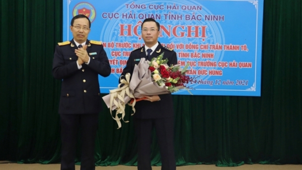 Ông Trần Đức Hùng làm Cục trưởng Cục Hải quan Bắc Ninh