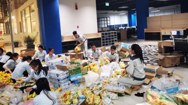 Hoà Phát - Dung Quất đón hơn 2.000 người dân tránh trú bão