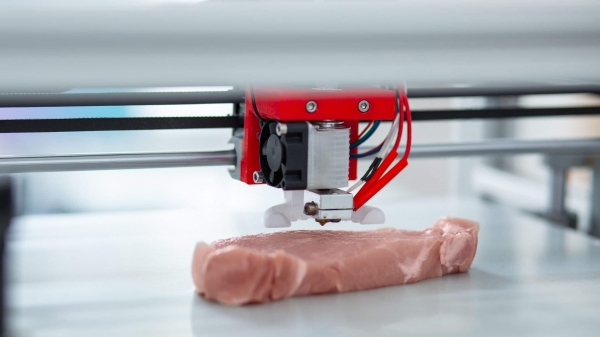 Thịt bò bít tết làm từ công nghệ in 3D