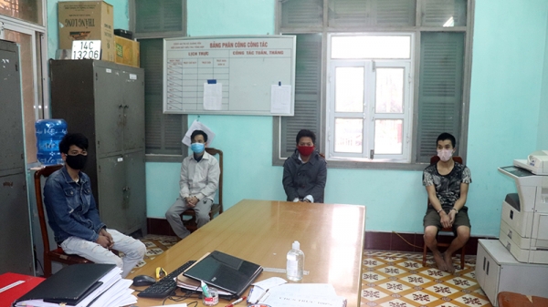 Quảng Ninh: Sẽ khởi tố 4 thanh niên chống đối lực lượng kiểm dịch