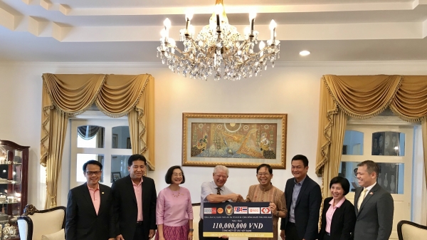 Cộng đồng người Thái Lan hỗ trợ Hội Bảo trợ bệnh nhân nghèo TP.HCM