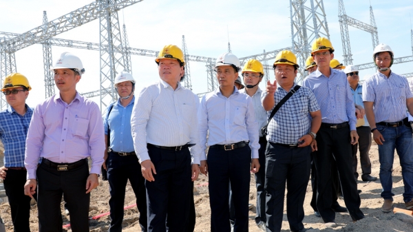 TGĐ EVNNPT yêu cầu đóng điện TBA 220kV Ninh Phước và đấu nối đúng tiến độ