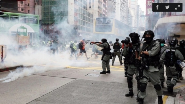 Dân Hồng Kông biểu tình phản đối ‘dự luật độc hại’
