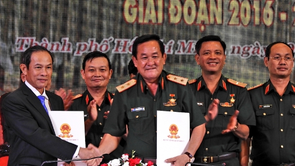 Tổng kết 5 năm hợp tác Bộ Tư lệnh Quân khu 7 và VRG