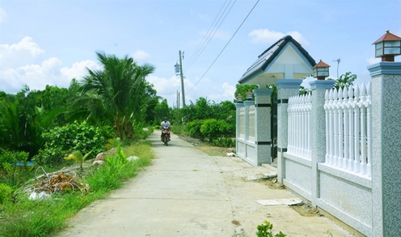 Vĩnh Thuận đạt các tiêu chí huyện nông thôn mới