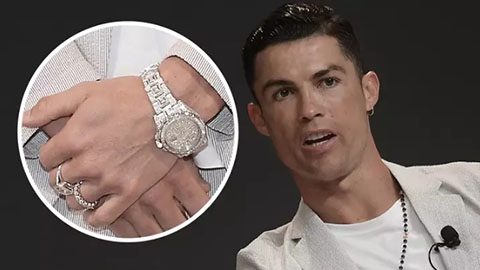 Cận cảnh chiếc đồng hồ đắt nhất hành tinh của Cristiano Ronaldo