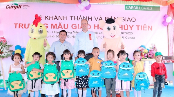 Thêm bốn trường học từ Quỹ Cargill tại Việt Nam