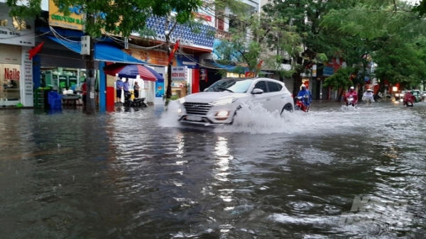 Bắc Bộ tiếp tục có mưa to trong những ngày tới