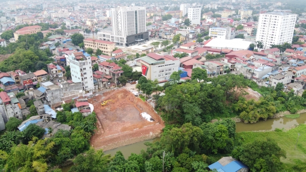 Thái Nguyên: Công trình gây sụt lún 4 nhà dân chưa có Giấy phép xây dựng