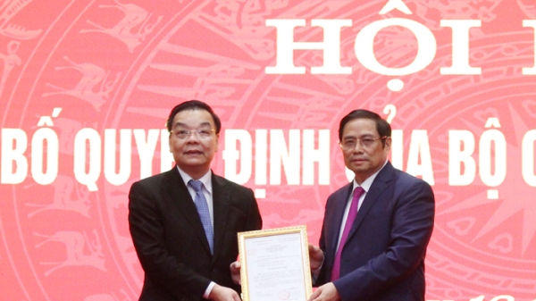 Ông Chu Ngọc Anh giữ chức Phó Bí thư Thành ủy Hà Nội