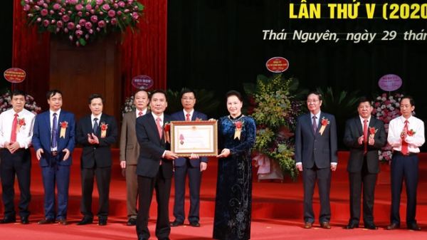 Thái Nguyên được tặng thưởng Huân chương Lao động vì thành tích xây dựng NTM