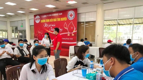 Vedan Việt Nam tổ chức chương trình 'Một giọt máu – Triệu tấm lòng'