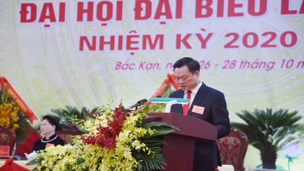 Ông Hoàng Duy Chinh được bầu làm Bí thư Tỉnh ủy Bắc Kạn