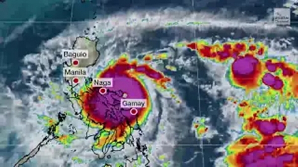 Siêu bão Goni mạnh nhất năm đổ bộ Philippines