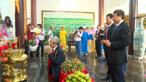 Long trọng lễ giỗ lần thứ 91 cụ Phó bảng Nguyễn Sinh Sắc