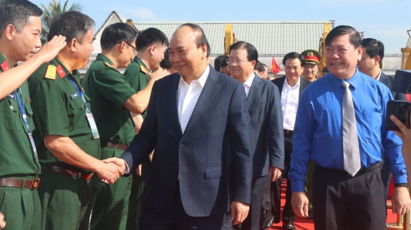 Thủ tướng dự lễ khởi công cao tốc Mỹ Thuận - Cần Thơ