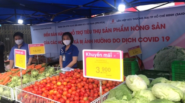 Siêu thị Co.opmart bù chi phí tiêu thụ nông sản giúp Hải Dương