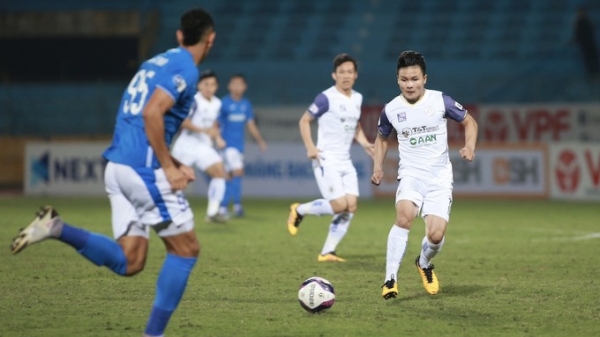 Quang Hải tỏa sáng, Hà Nội FC vùi dập Than Quảng Ninh