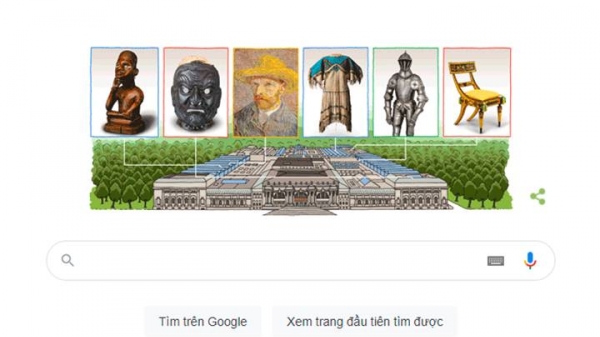 Viện bảo tàng Mỹ thuật Metropolitan được Google Doodle tôn vinh