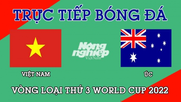 Trực tiếp bóng đá Việt Nam và Úc tại Vòng loại 3 World Cup 2022