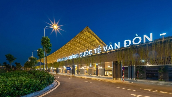 Sân bay Vân Đồn đón chuyến bay thương mại đầu tiên sau gián đoạn vì dịch