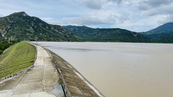 Các hồ chứa ở Ninh Thuận đảm bảo nước sau đợt mưa lớn