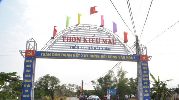Nỗ lực xây dựng NTM nâng cao ở Hải Xuân